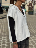 Charger l'image dans la galerie, Sweat sans manches VIKA Ecru
