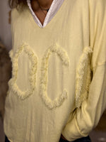 Charger l'image dans la galerie, Pull COCO Jaune
