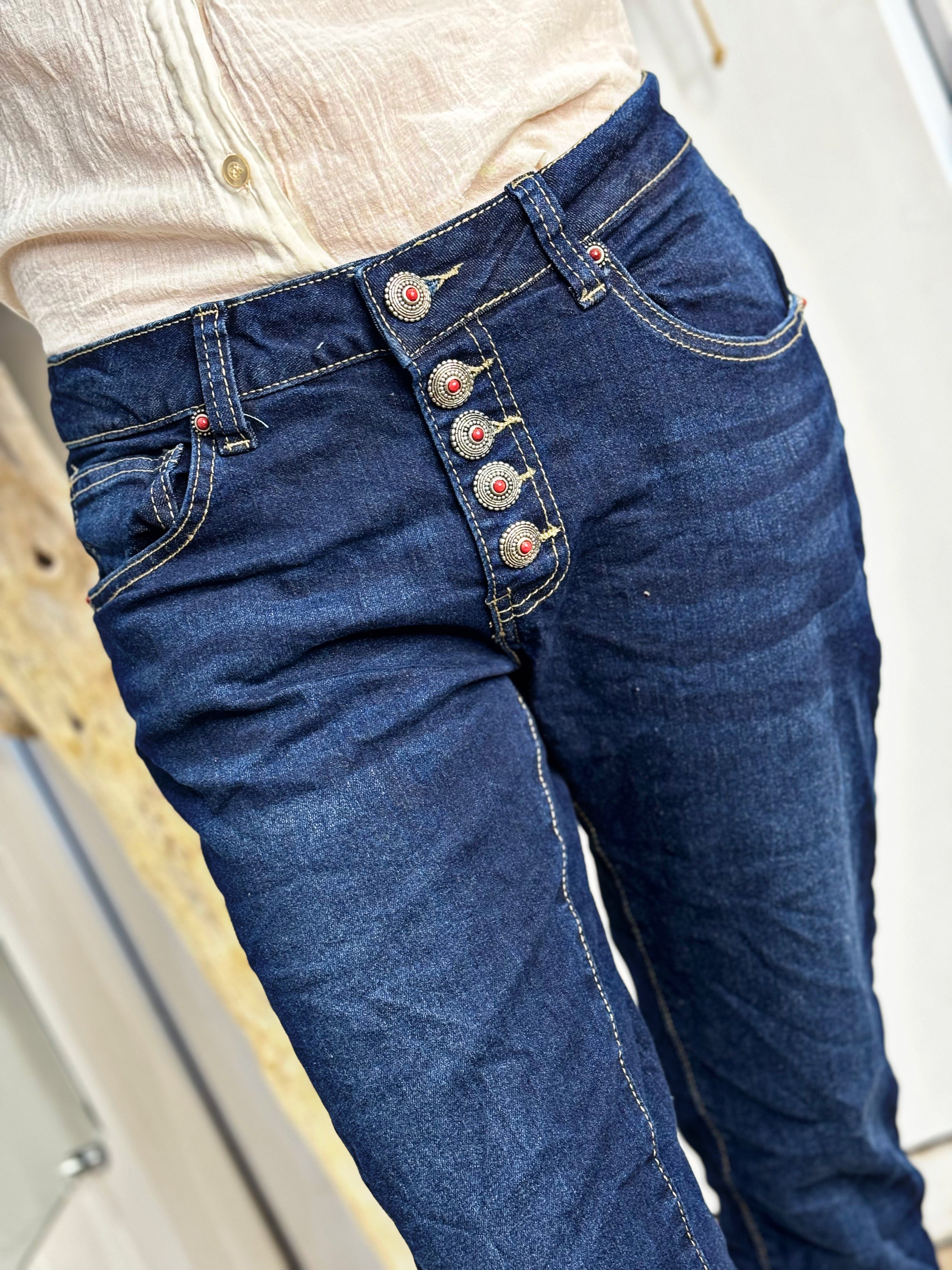 Jeans JASON Bleu foncé