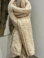 Charger l&#39;image dans la galerie, Bonnet MAKO - Écharpe JAKO Beige clair
