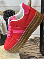 Charger l&#39;image dans la galerie, Baskets PAQUITA Rouge
