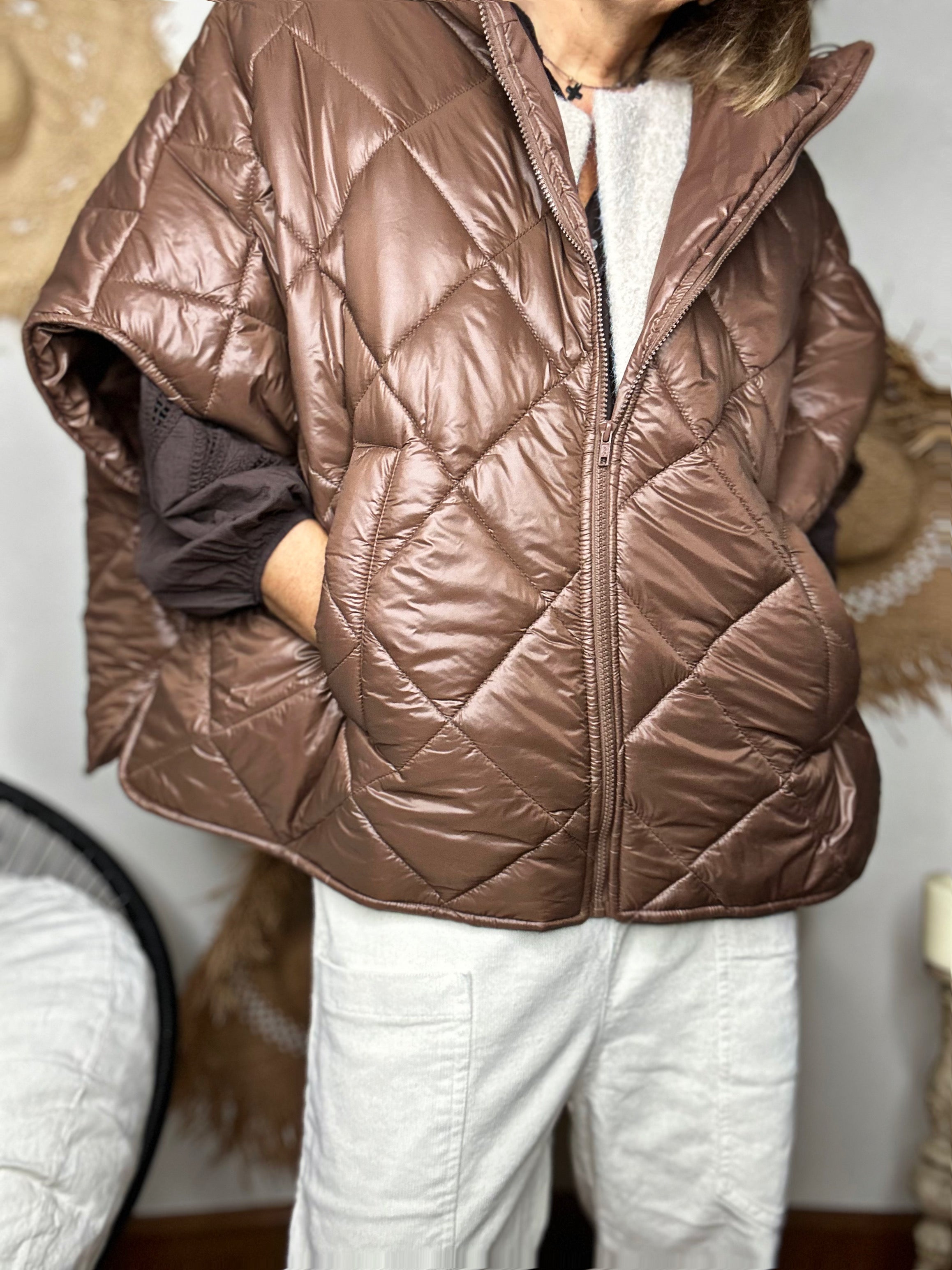 Blouson Poncho PAULUS Choco