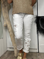 Charger l'image dans la galerie, Pantalon magique Blanc - EMMA
