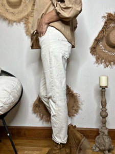 Pantalon CAMILLO Ecru