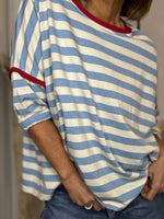 Charger l'image dans la galerie, Sweat fin CYRA Bleu
