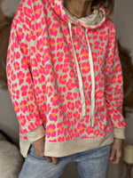 Charger l&#39;image dans la galerie, Sweat LEO Fuchsia/Orange
