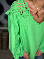 Charger l&#39;image dans la galerie, Blouse MARCO Vert
