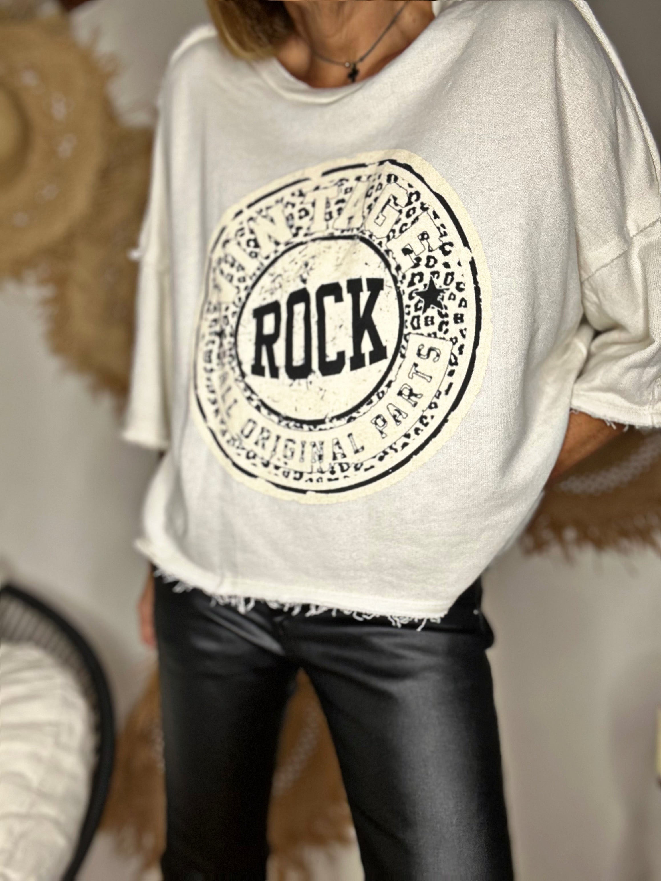 Sweat ROCK Ecru