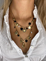 Charger l&#39;image dans la galerie, Collier LALIE Noir
