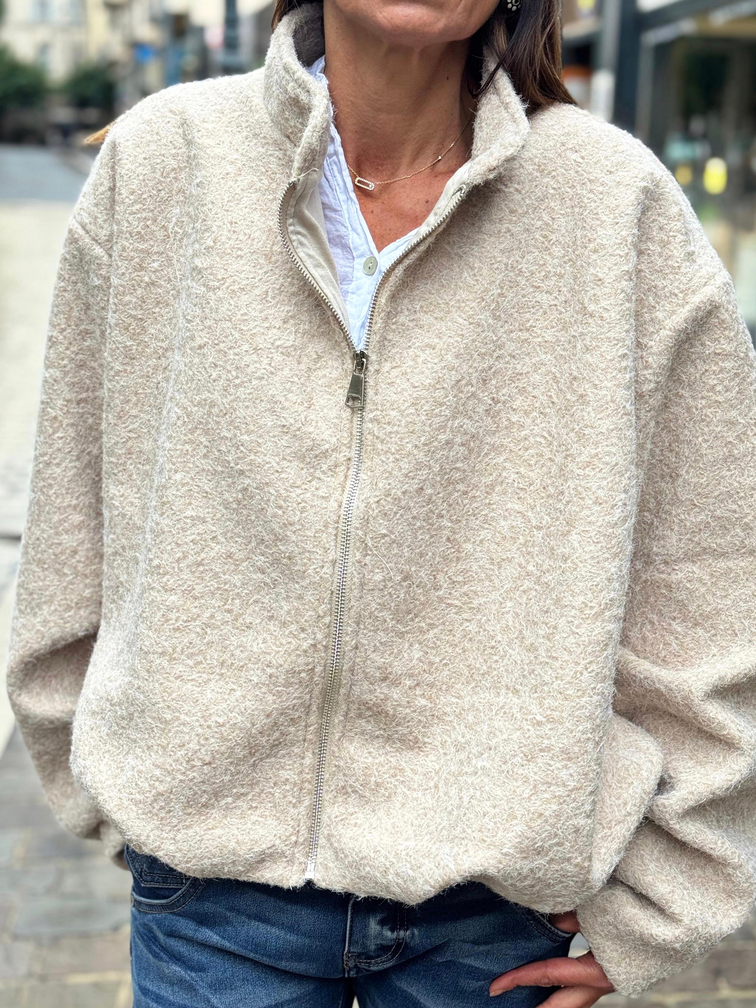 Blouson DARIO Beige