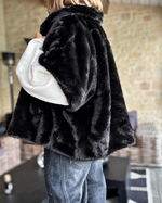 Charger l'image dans la galerie, Blouson manches courtes MAE Noir
