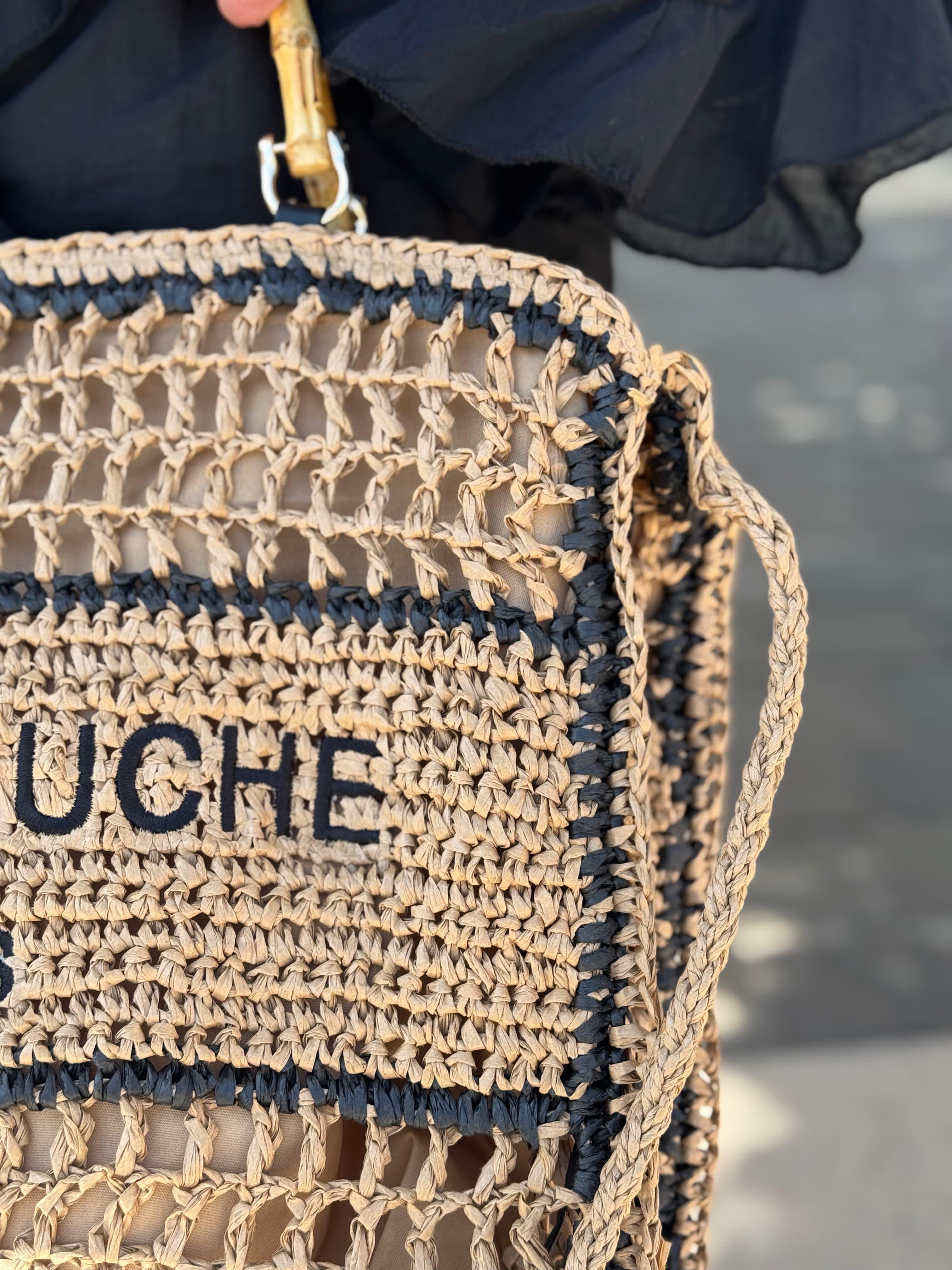 Sac RIVE GAUCHE Naturel/Noir