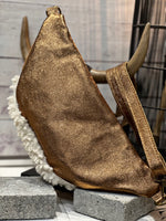 Charger l&#39;image dans la galerie, Sac banane BONNY cuir Camel
