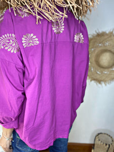 Chemise FLAURE Fuchsia