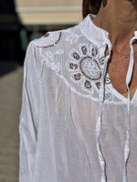 Charger l'image dans la galerie, Blouse NELISE Blanc
