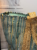 Charger l&#39;image dans la galerie, Sac/Panier BOUBOU Turquoise
