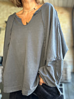Charger l'image dans la galerie, Sweat BALI Gris anthracite
