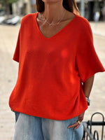 Charger l'image dans la galerie, Pull doux LALY Orange
