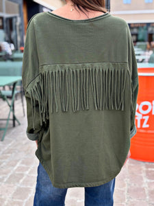 Sweat fin CLEO Kaki