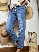 Charger l&#39;image dans la galerie, Jeans ALPHA Bleu
