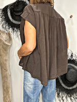Charger l'image dans la galerie, Blouse DANY Choco
