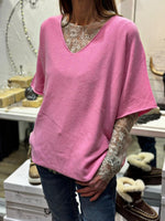 Charger l'image dans la galerie, Pull doux LALY Rose malabar
