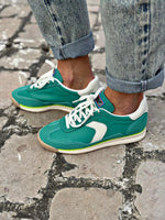 Charger l'image dans la galerie, Baskets TEMPO Vert d'eau
