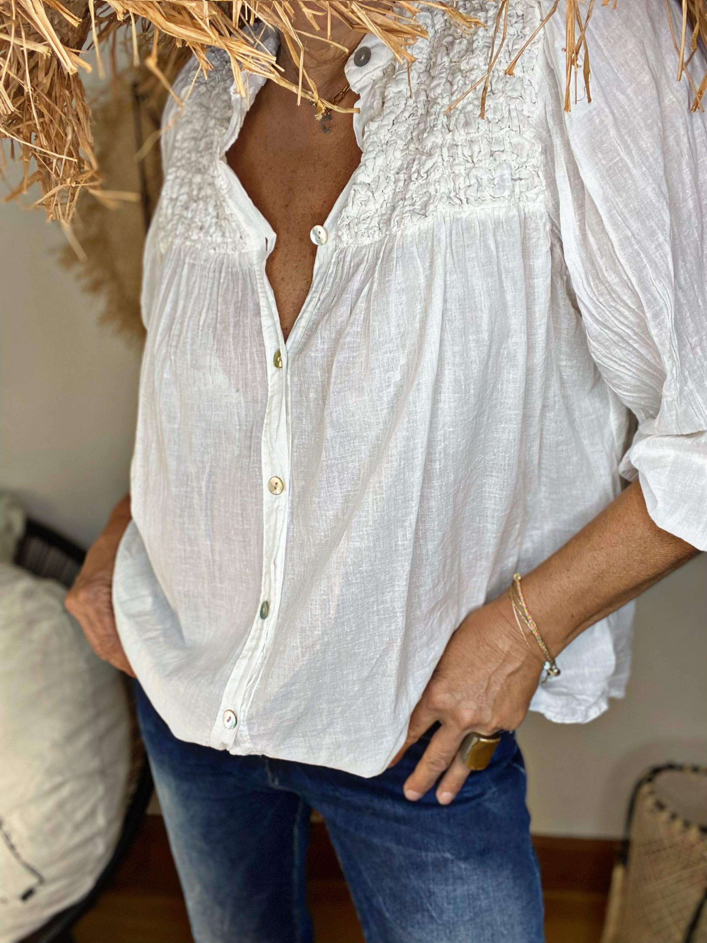Chemise LIDIA Ecru
