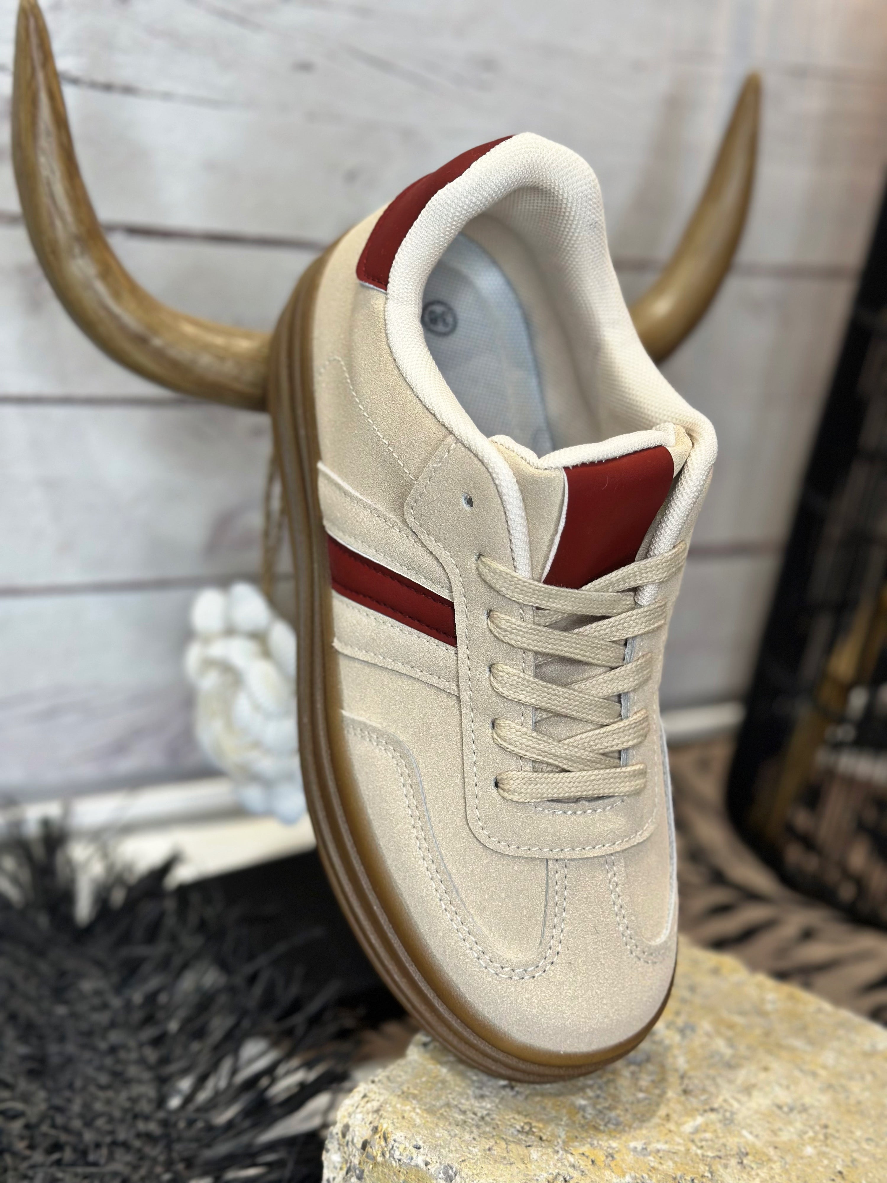 Baskets PAQUITA Beige