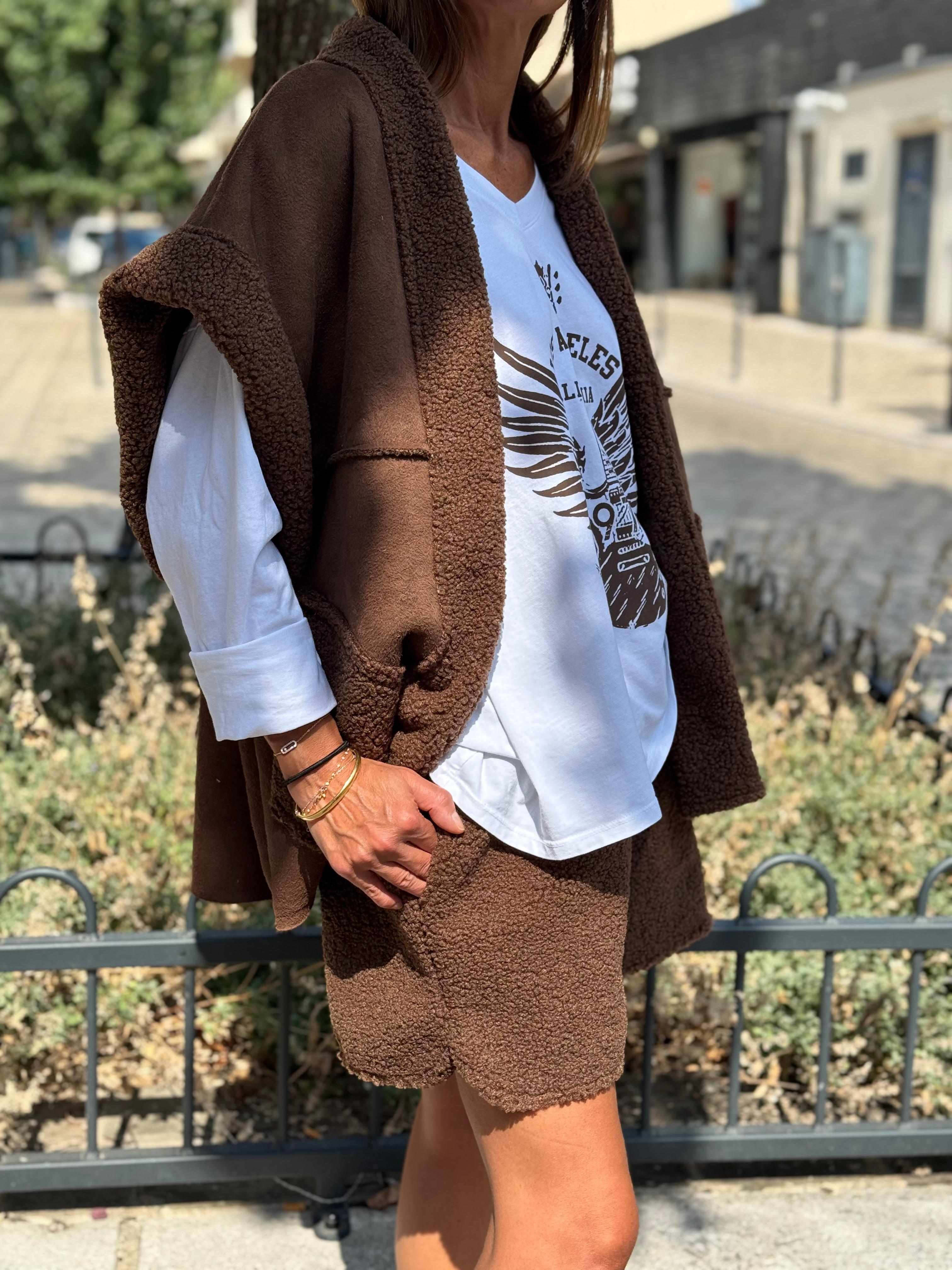Short moumoute MOUMY Choco