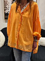 Charger l&#39;image dans la galerie, Chemise/Tunique AMANDA Orange
