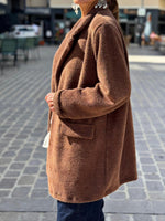 Charger l&#39;image dans la galerie, Manteau VIRGIL Chocolat
