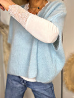 Charger l'image dans la galerie, Pull ZEST Bleu ciel
