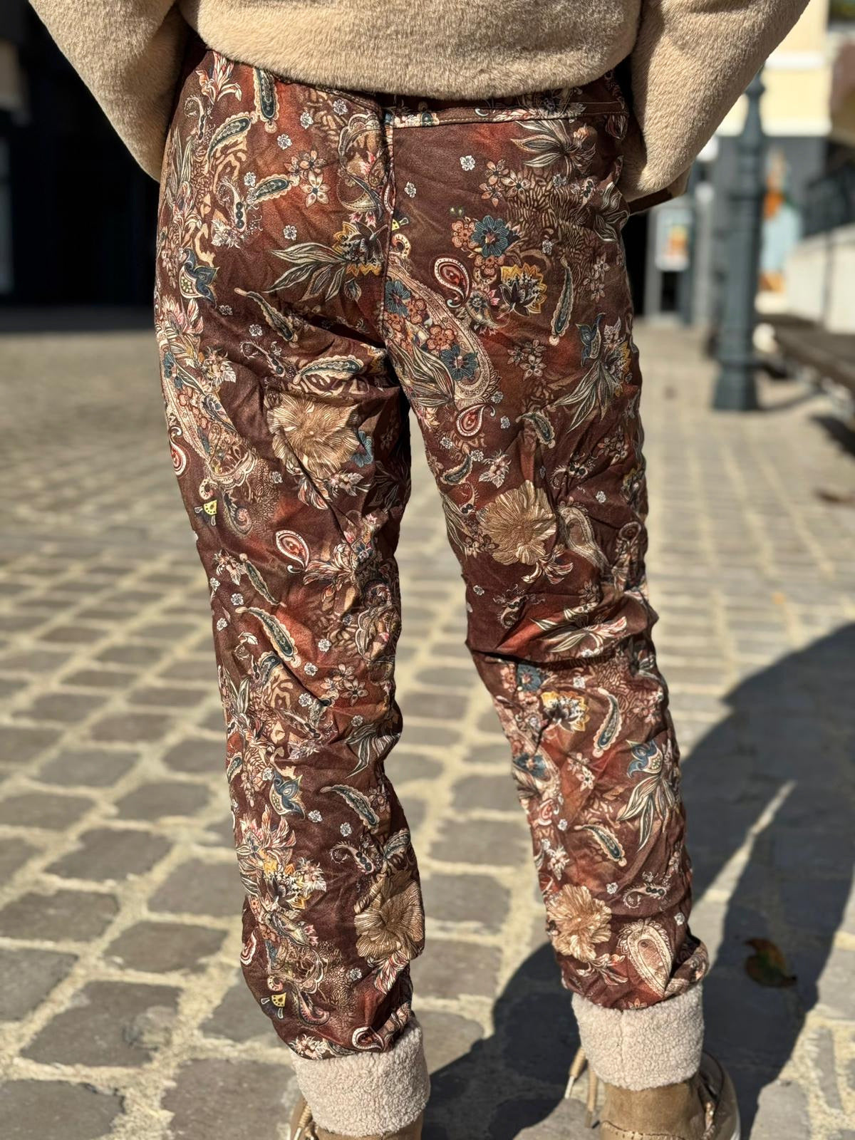 Pantalon TOSCANE Choco