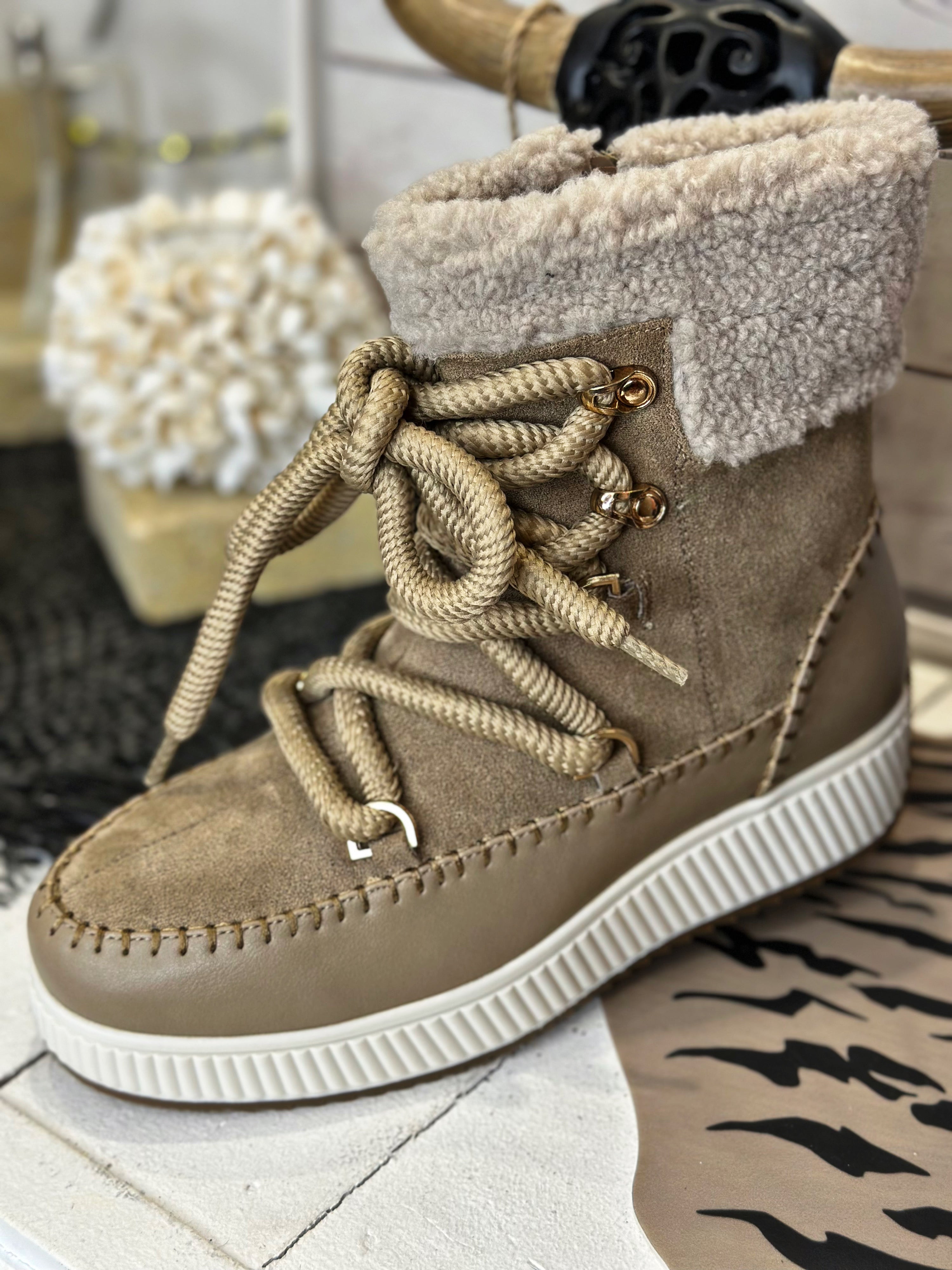 Boots DAHO Beige