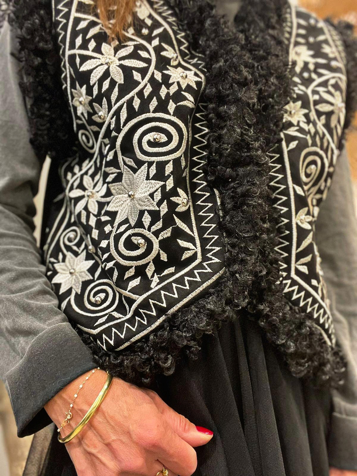 Gilet sans manche ZAZA Noir