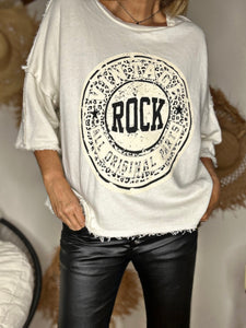 Sweat ROCK Ecru