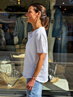 Charger l&#39;image dans la galerie, Tee shirt SMILE Blanc
