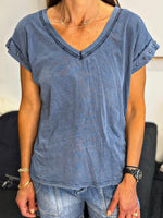 Charger l'image dans la galerie, Tee shirt Marine étoiles - SAMBA
