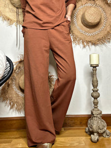 Pantalon LEONARD Caramel