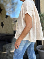 Charger l'image dans la galerie, Blouse lin Ecru - 86
