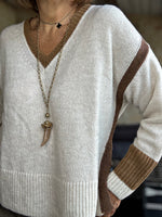 Charger l'image dans la galerie, Collier CORA Beige
