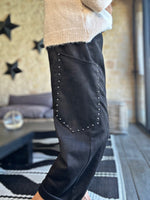 Charger l'image dans la galerie, Pantalon LOVE Noir
