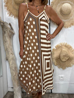 Charger l'image dans la galerie, Robe PALOMA Camel
