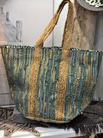 Charger l&#39;image dans la galerie, Sac/Panier BOUBOU Turquoise
