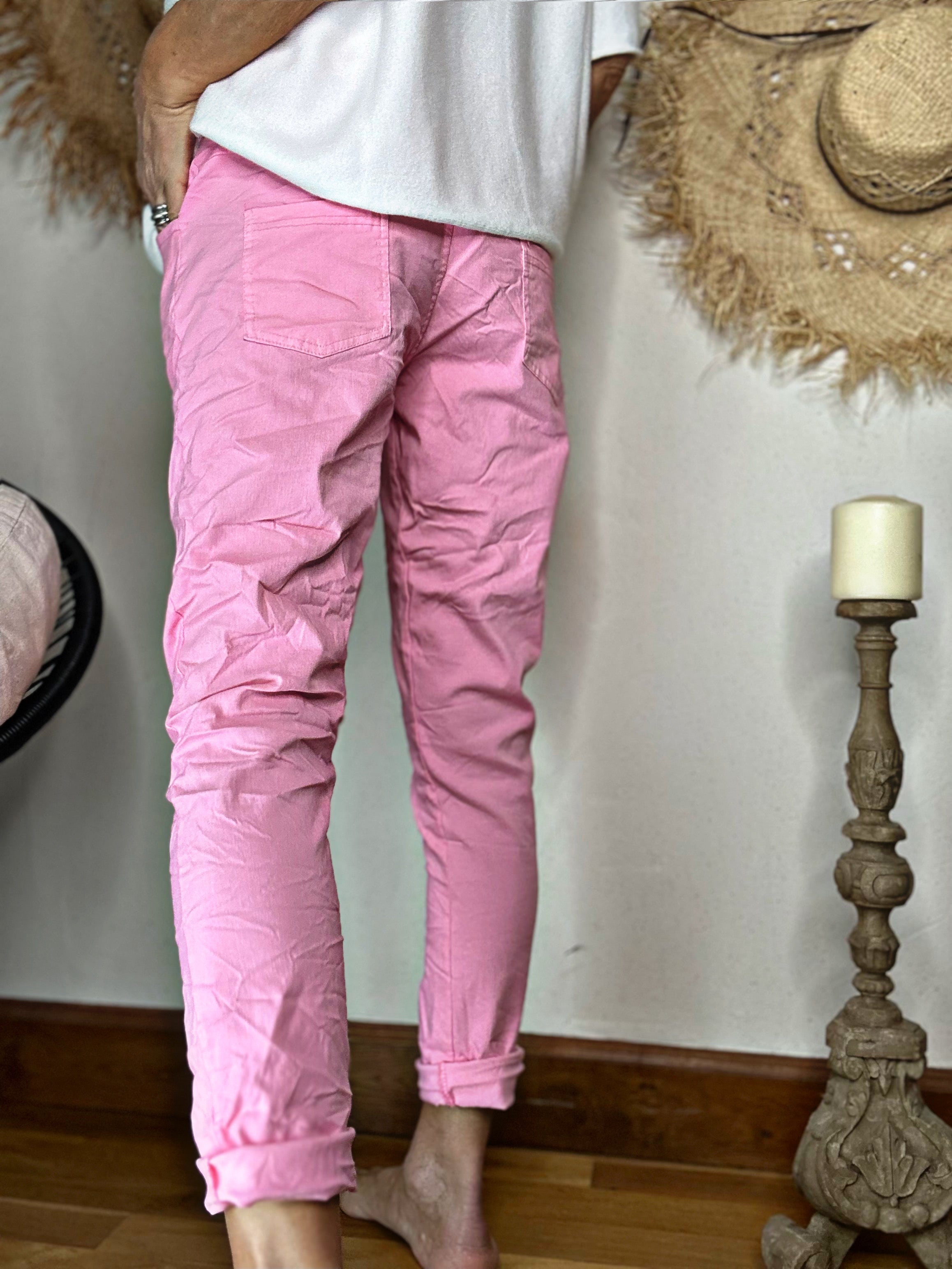 Pantalon magique TALLY Rose malabar