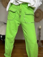 Charger l'image dans la galerie, Pantalon Jogg STUDIO Vert vif
