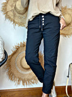 Charger l&#39;image dans la galerie, Pantalon THIBO Noir
