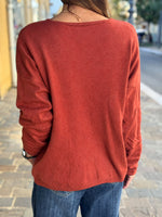 Charger l'image dans la galerie, Pull doux GABRIEL Terracotta
