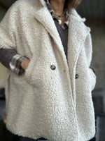 Charger l'image dans la galerie, Blouson/Cape PABLO Beige clair
